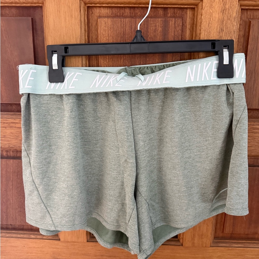 Nike Women's Athletic Shorts in Sage Green